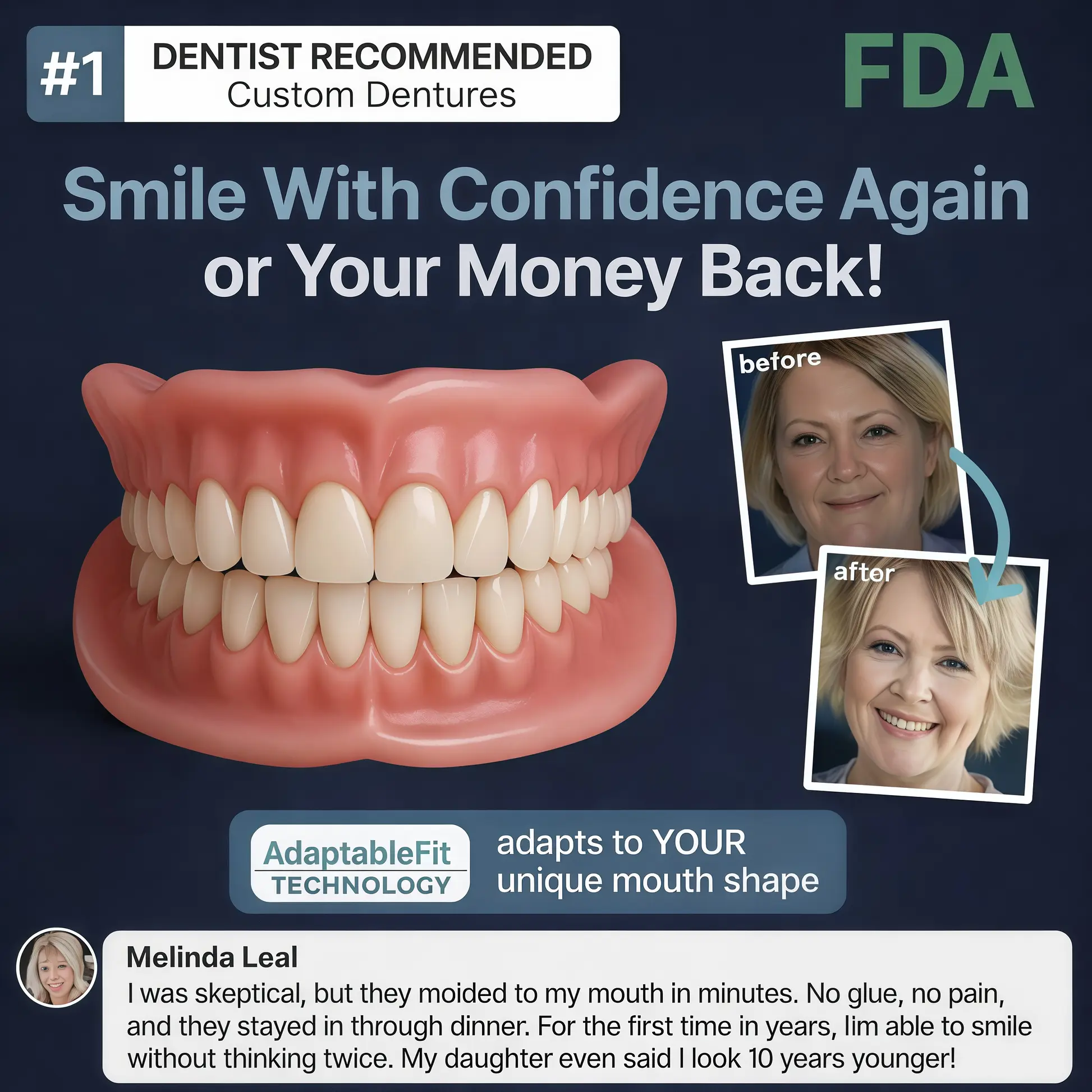 2026🏆✨LAST DAY SALE 60% OFF🔥 Newly upgraded second-generation complete dentures - Image 8