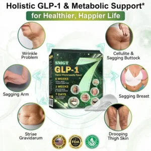 Mayo Clinic Recommended I Official Store | Nano Microneedle Patch with Collagen Peptides &Matrixyl 3000|Solution-Obesity,Cardiovascular Diseas, Diabetes, Sleep Apnea, Joint Problems and More|7-Day Results|Needle-Free Applicationwith - Image 3