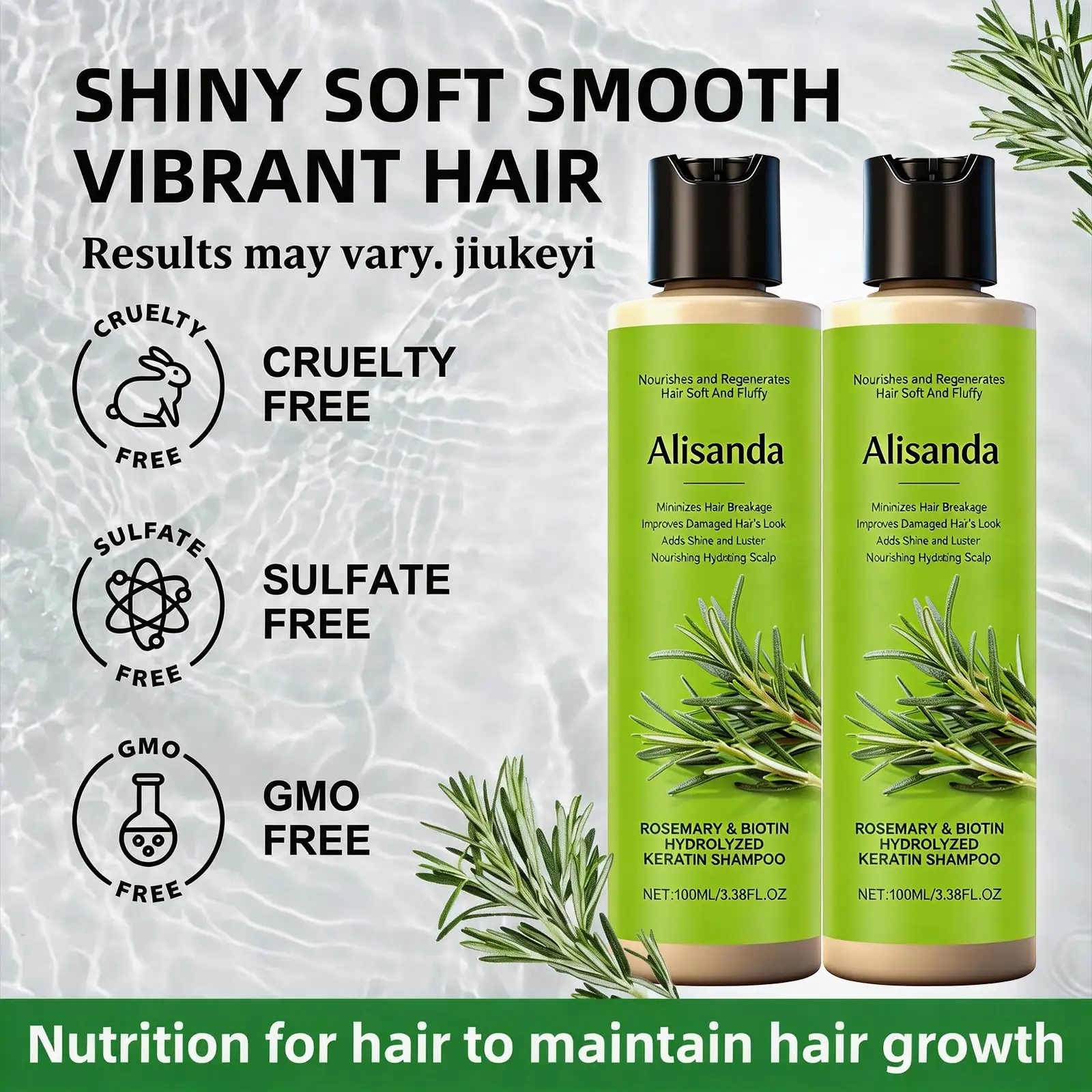 Organic Rosemary Hair Growth Shampoo - Image 5