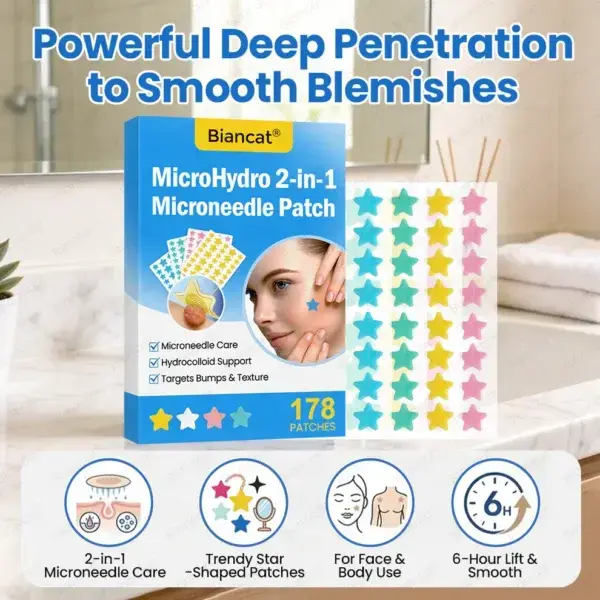 MicroHydro 2-in-1 Microneedle Patch - Image 3