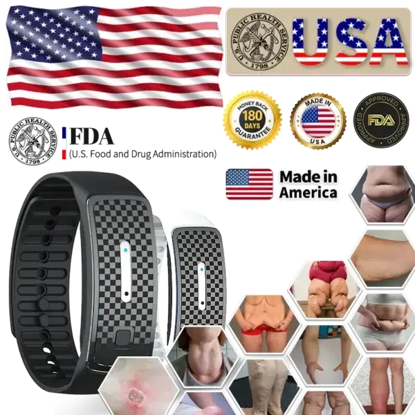 Ultrasonic Fat Blasting & Far Infrared Blood Sugar Balancing Detox Wristband - Image 11