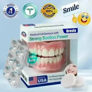 Full Denture with Strong Suction