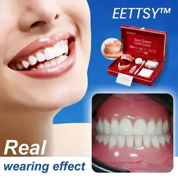 Ends Today: 70% OFF! ⏰70% OFF! Full Denture with Strong Suctiond CustomFit Full Functional Dentures - Image 3