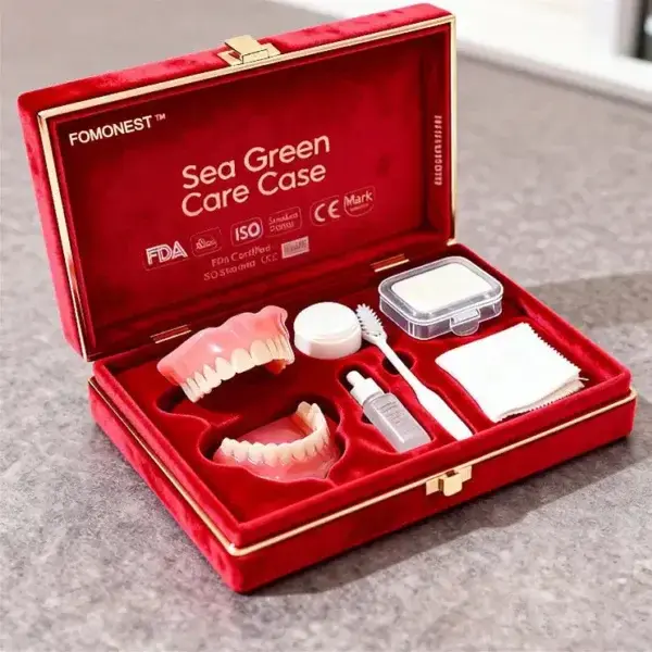 Ends Today: 70% OFF! ⏰70% OFF! Full Denture with Strong Suctiond Custom-Fit Full Functional Dentures - Image 2