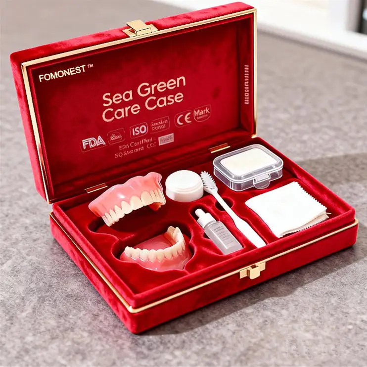 Ends Today: 70% OFF! ⏰70% OFF! Full Denture with Strong Suctiond Custom-Fit Full Functional Dentures