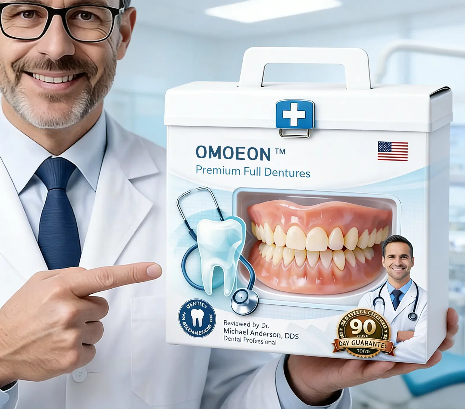 🔥Ends Today: 70% OFF! Custom-Fit Full Functional Dentures Make you more confident - Image 2