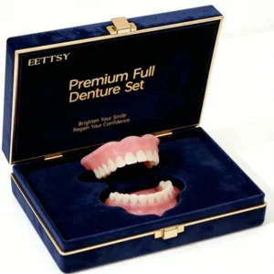 Ends Today: 75% OFF! Full Denture with Strong Suctiond Custom-Fit Full Functional Dentures🦷 - Image 12