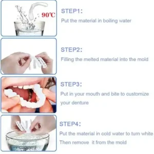 FLASH SALE: Fix Your Smile in 30 Seconds — 👨⚕Adjustable SnapOn Dentures😁 - Image 10