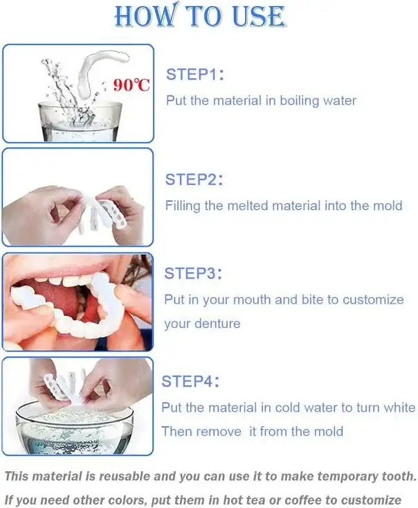 FLASH SALE: Fix Your Smile in 30 Seconds — 👨⚕Adjustable SnapOn Dentures😁 - Image 10