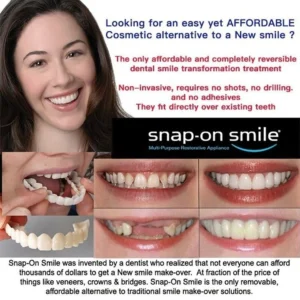FLASH SALE: Fix Your Smile in 30 Seconds — 👨⚕Adjustable SnapOn Dentures😁 - Image 7