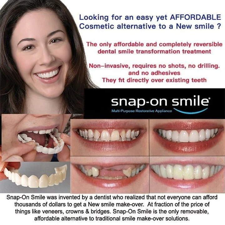 FLASH SALE: Fix Your Smile in 30 Seconds — 👨⚕Adjustable SnapOn Dentures😁 - Image 7