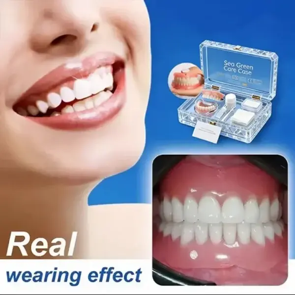 Full Denture with Strong Suctiond Custom-Fit Full Functional Dentures🦷 - Image 3