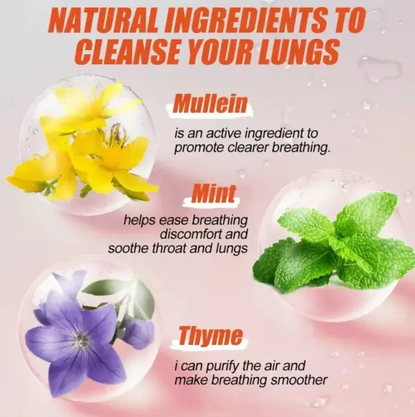 Final 6 Hours: 60% OFF 🌿Lighting up-Free Lung Care & Fresh Breath |Herbal & Fruit Extracts - Image 9