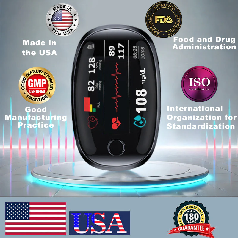 Advanced Non-Invasive Glucose Monitor – 99.9% Accuracy | TGA Approved + Free Gift Inside - Image 4