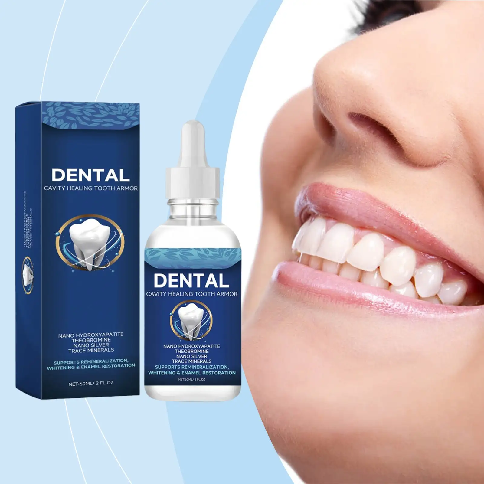 🔥Hot Sale,50% Off😁Oral Heal DropsBring Your Confident Smile Back
