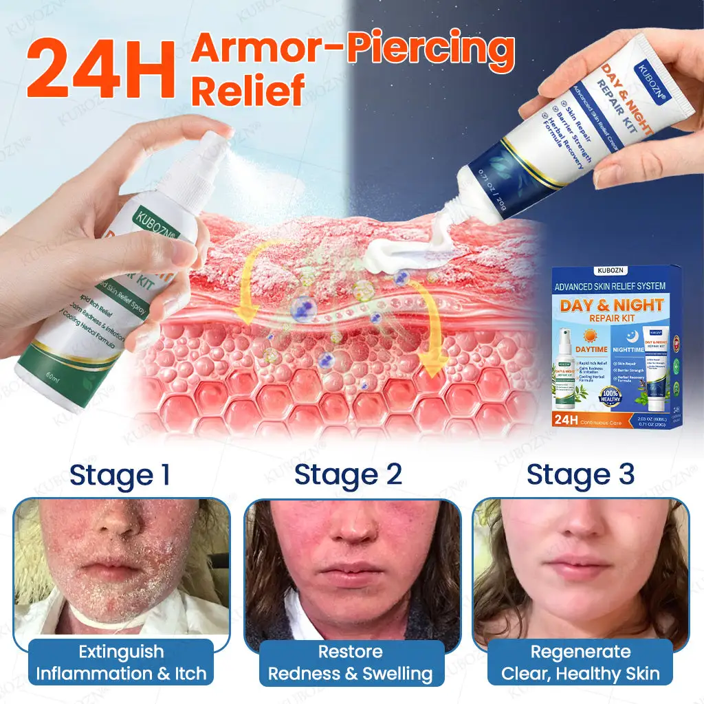 Psoriasis Day & Night Repair System - 100% Steroid-Free Relief Duo for Plaques, Scaling & Itch - Image 6