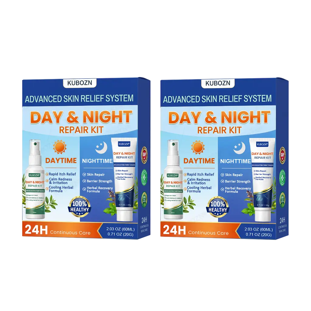 Psoriasis Day & Night Repair System - 100% Steroid-Free Relief Duo for Plaques, Scaling & Itch - Image 9