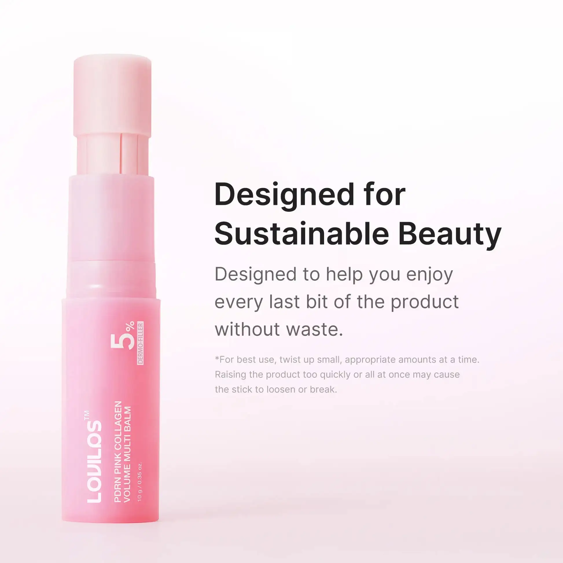 LOVILDS PDRN & Pink Collagen Solid Serum Multi-Stick | All-In-One Anti-Aging Volume Treatment for Face, Eyes & Neck - Image 7