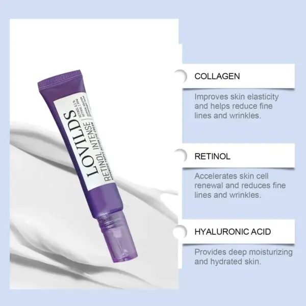 LOVILDS Retinol Intense Advanced Triple Action Eye Cream - Image 5