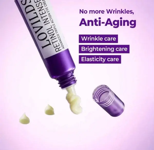 LOVILDS Retinol Intense Advanced Triple Action Eye Cream - Image 8