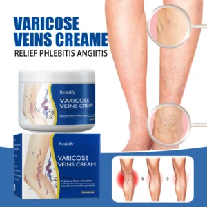 Leg Relief Varicose Veins Cream 50g – Natural Body Care Lotion to Soothe Pain, Reduce Swelling, Improve Circulation & Support Healthy, Comfortable Skin