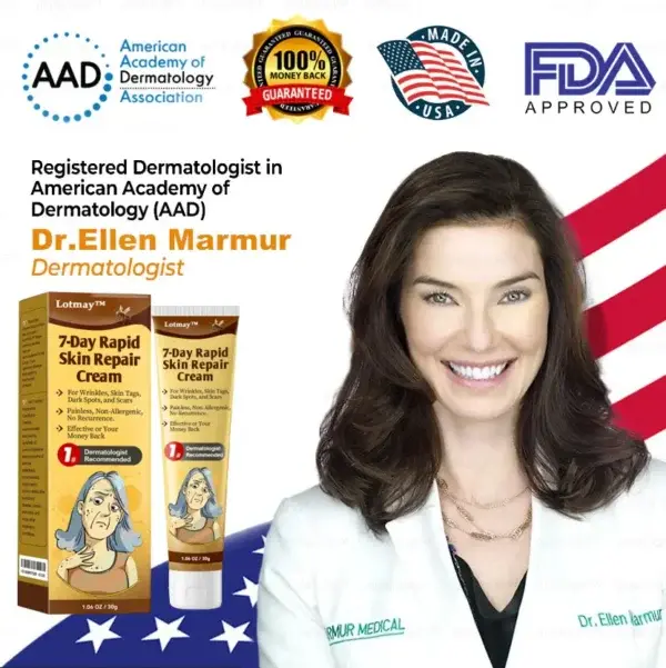 7-Day Rapid Skin Rapair Cream US Dermatologist Approved - Image 2