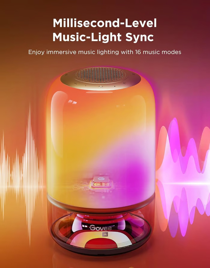 Music Syncing Desk Lamp