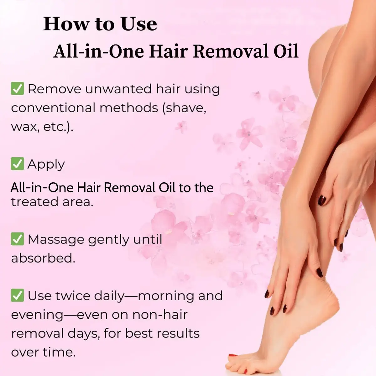 Official Store | 💥 All-in-One Hair Removal Oil - Image 4