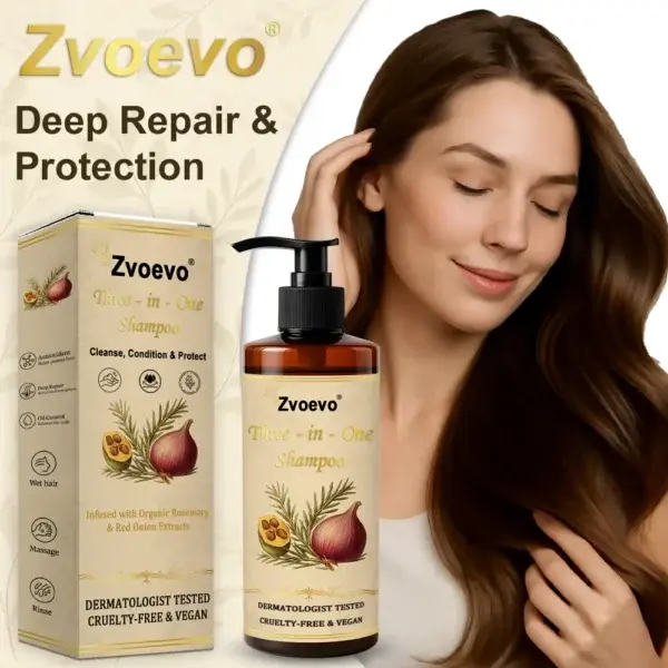 ✅ Official Store: Hair Revival 3-in-1 Shampoo (Anti-Hair Loss, Stimulates Regrowth, Targets Bald Spots, Fights Dandruff & Soothes Itch) - Image 3