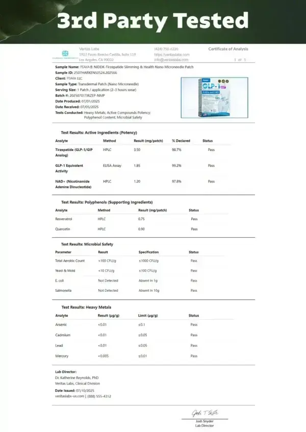 NANO MICRONEEDLE PATCH - Image 8