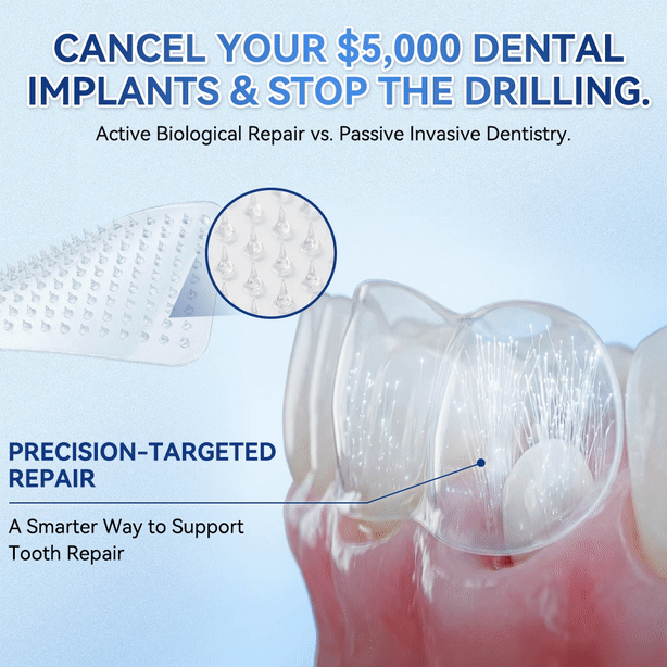 🦷 Tideglusib Fast‑Dissolving Tooth & Gum Repair Oral Strips 😁 (Supports tooth repair and helps relieve gum discomfort and other common oral concerns) - Image 7