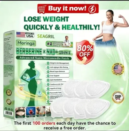 10-in-1 Micro-Patch Tech Weight Management Skin Support Visible Results