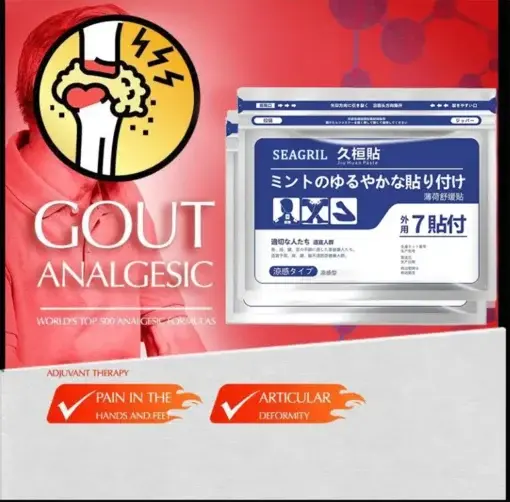 Back Pain Patch Natural Pain Relief Patches for Knee Neck Shoulder and Joint Pain Muscle Soreness Arthritis Relief