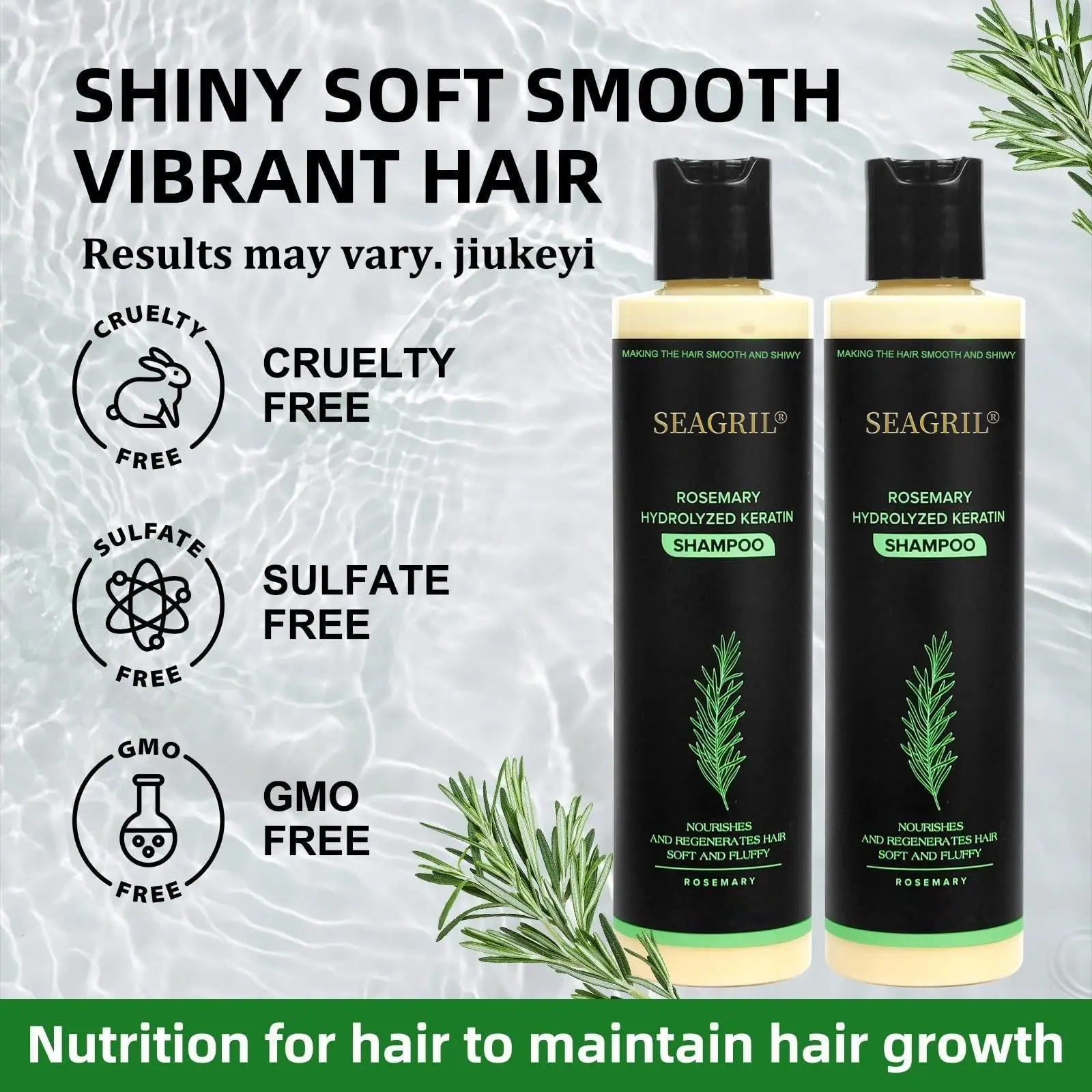 Organic Rosemary Hair Growth Shampoo - Image 2