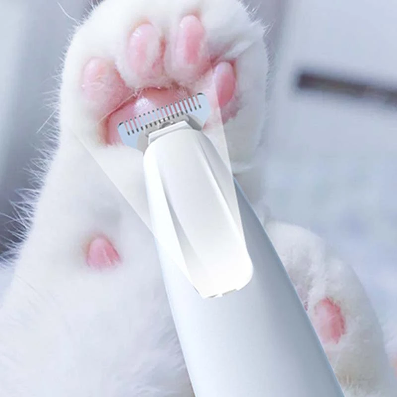 Silent Electric Pet Claw and Hair Trimmer with LED Light | Safe and Low Noise, Suitable for Dogs and Cats - Image 6