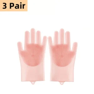 Silicone Dog Grooming Gloves - Image 6