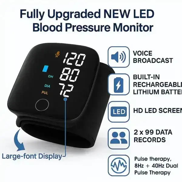 Skip the Pills. Start Healing Naturally. Dual Pulse Monitor — Where Precision Meets Arterial Restoration. - Image 5