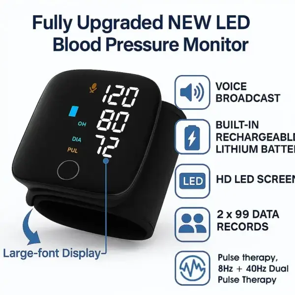 Skip the Pills. Start Healing Naturally. Dual Pulse Monitor — Where Precision Meets Arterial Restoration. - Image 5