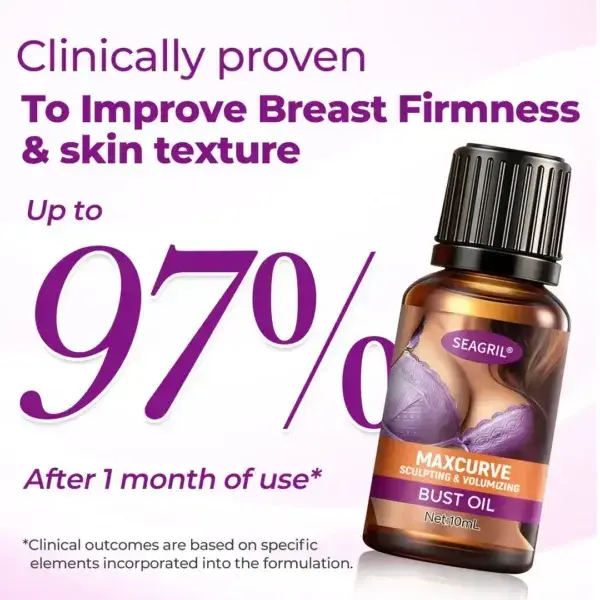 【👑Top Sellers of MaxCurve Sculpting & Volumizing Bust Oil - Image 4