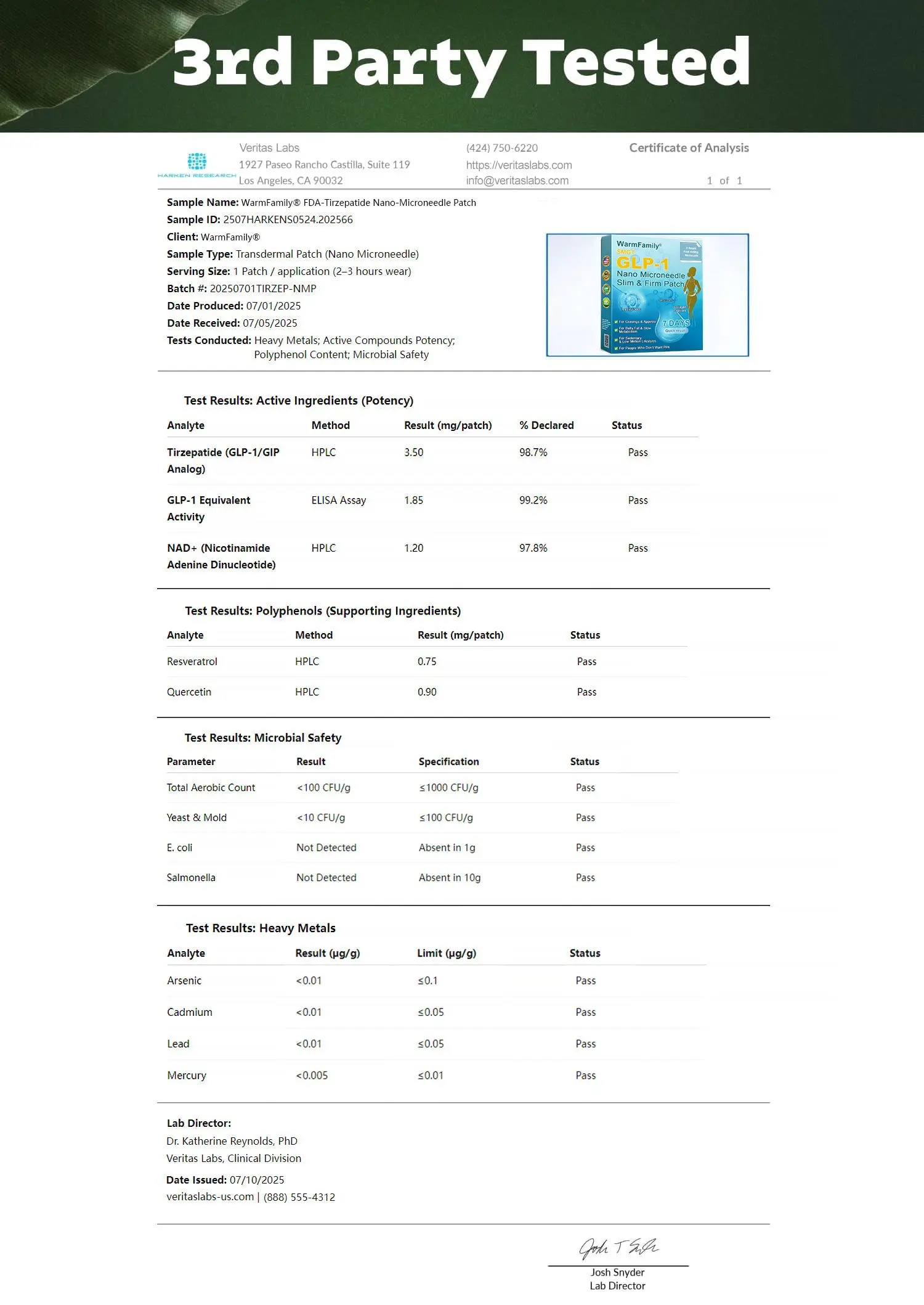 Nano Microneedle Patch - Image 9