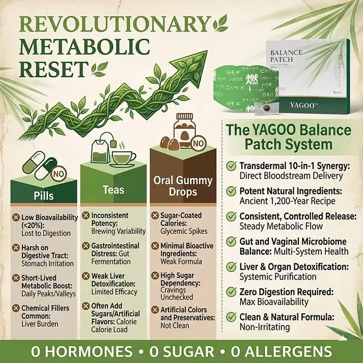 10-in-1 Ancient Japanese Navel Patch: The Ultimate Metabolic Reset for Permanent Fat Elimination(🌎Free shipping worldwide) - Image 5