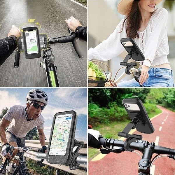 Waterproof Bicycle & Motorcycle Phone Holder - Image 12