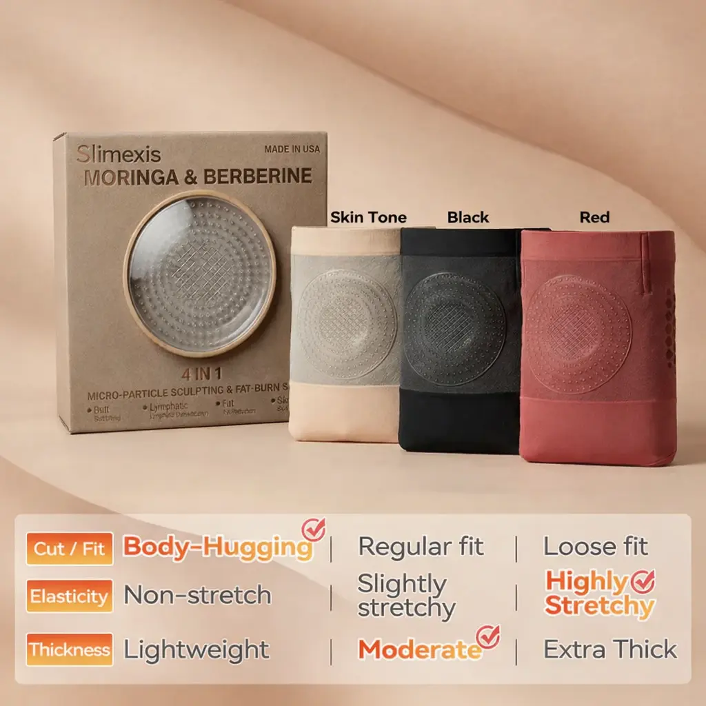 2026 New Release: | Moringa & Berberine 4-In-1 Toning & Shaping Shorts (Targets Belly, Hips & Thighs for a Slimmer Look) - Image 15