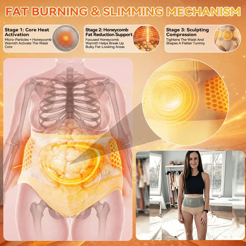 2026 New Release: | Moringa & Berberine 4-In-1 Toning & Shaping Shorts (Targets Belly, Hips & Thighs for a Slimmer Look) - Image 7
