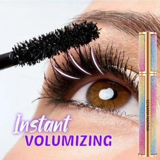 4D Vivid Galaxy Waterproof Silk Fiber Thick Lengthening Mascara - Image 10