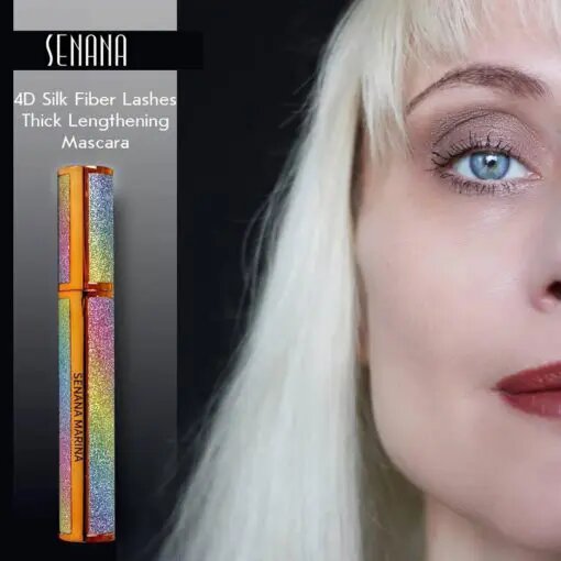 4D Vivid Galaxy Waterproof Silk Fiber Thick Lengthening Mascara - Image 5