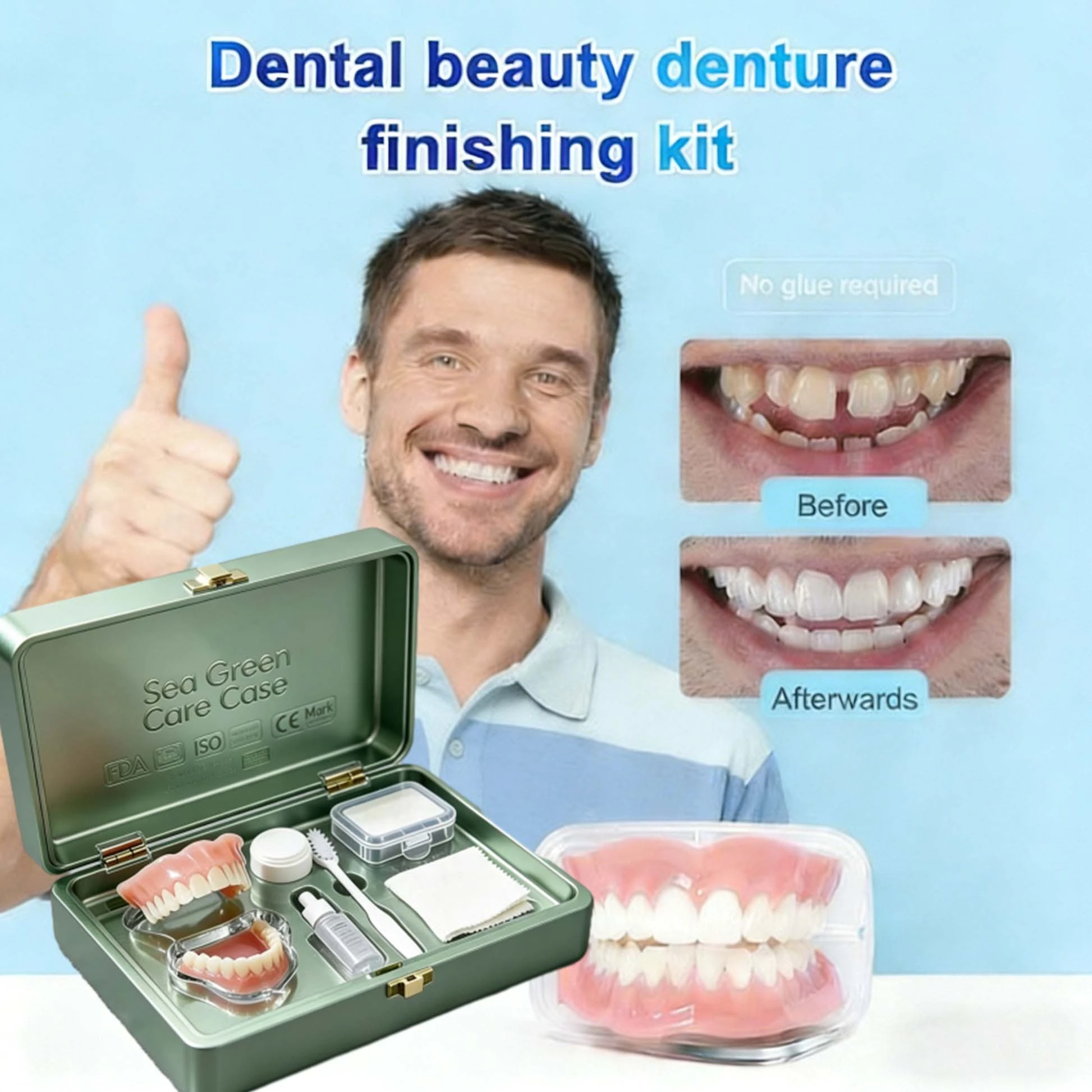 🦷Custom-Fit Dentures | Smile with Confidence - Image 2