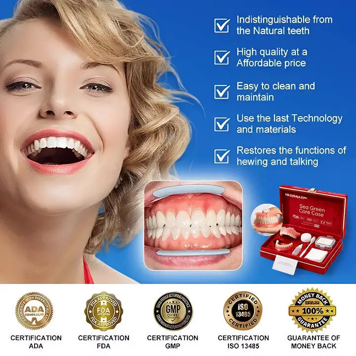 -Ends Today: 70% OFF! Full Denture with Strong Suctiond Custom-Fit Full Functional Dentures🦷 - Image 2