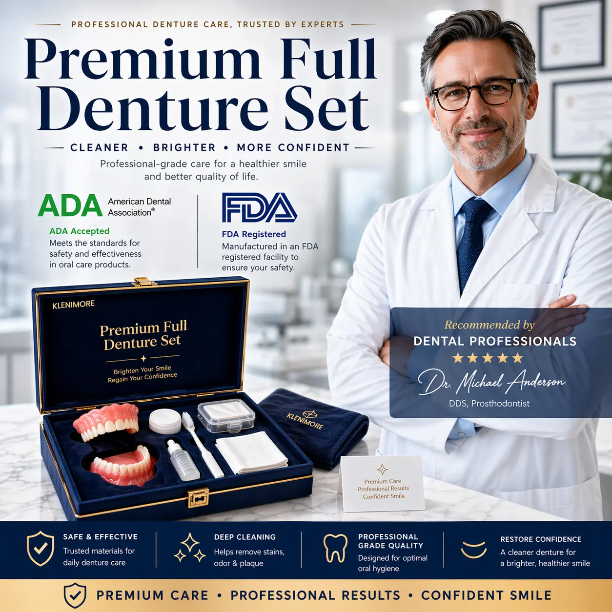 ⏰Ends Today: 70% OFF! Custom-Fit Dentures— Designed for Comfort and a Natural-Looking Smile - Image 2