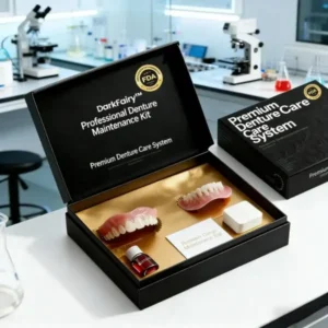 Alternative view of -Ends Today: 70% Custom-Fit Full Functional Dentures Make you more confident